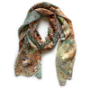 Rome, Italy Vintage Map Scarf (Pianta Roma)