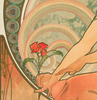 Alphonse Mucha's 'Painting' Blanket