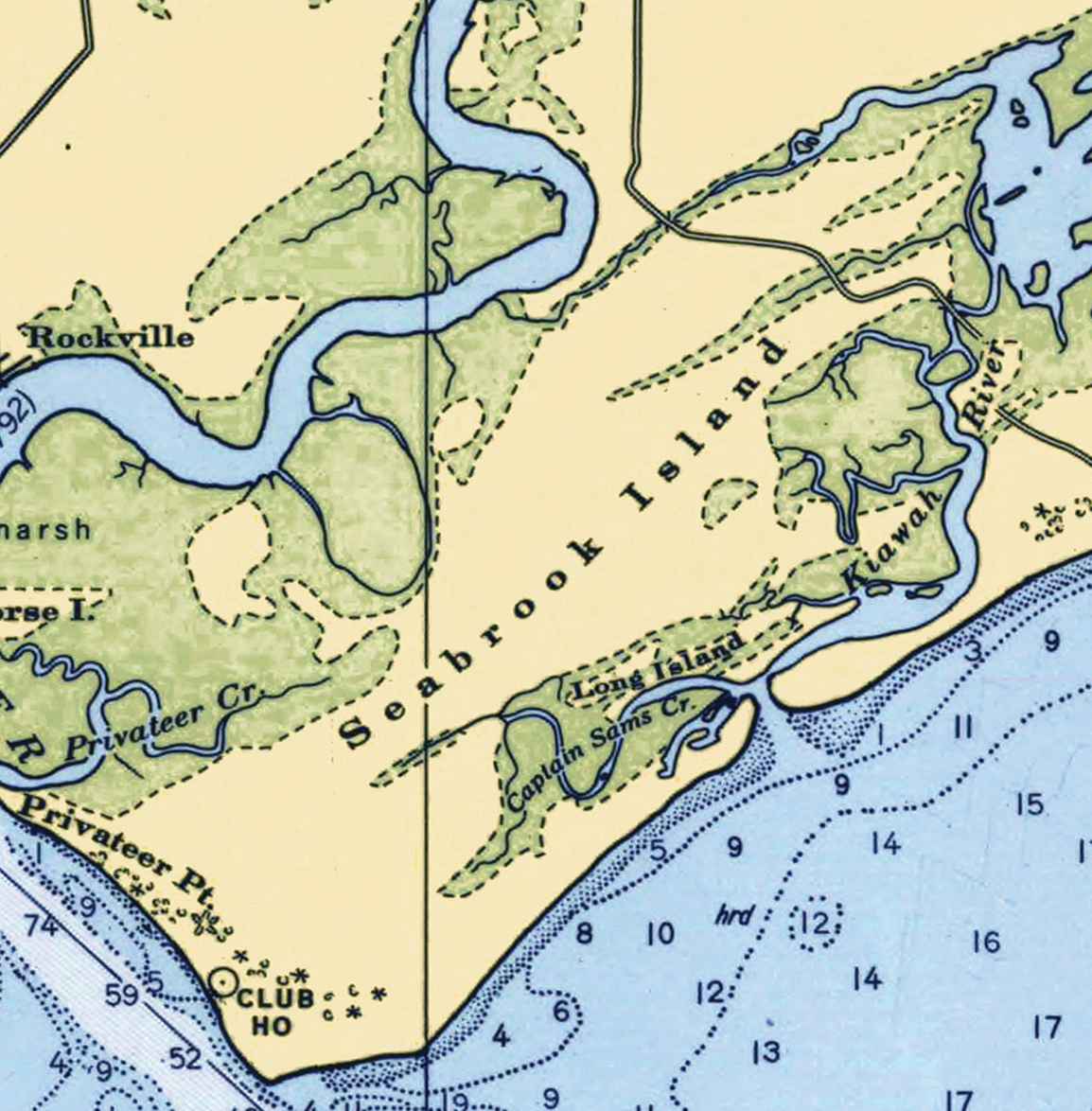 Charleston, SC Chart Blanket