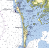 Sanibel Island, FL Nautical Chart Blanket