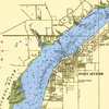 Sanibel Island, FL Nautical Chart Blanket