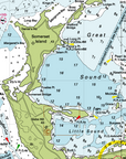 Imray's Bermuda Nautical Chart Placemat