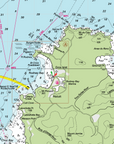 St Lucia, Caribbean, Nautical Chart Blanket