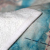 Towel, Beach & Bath Wholesale - Side A: Cotton Terry. Side B: Fleecy Map