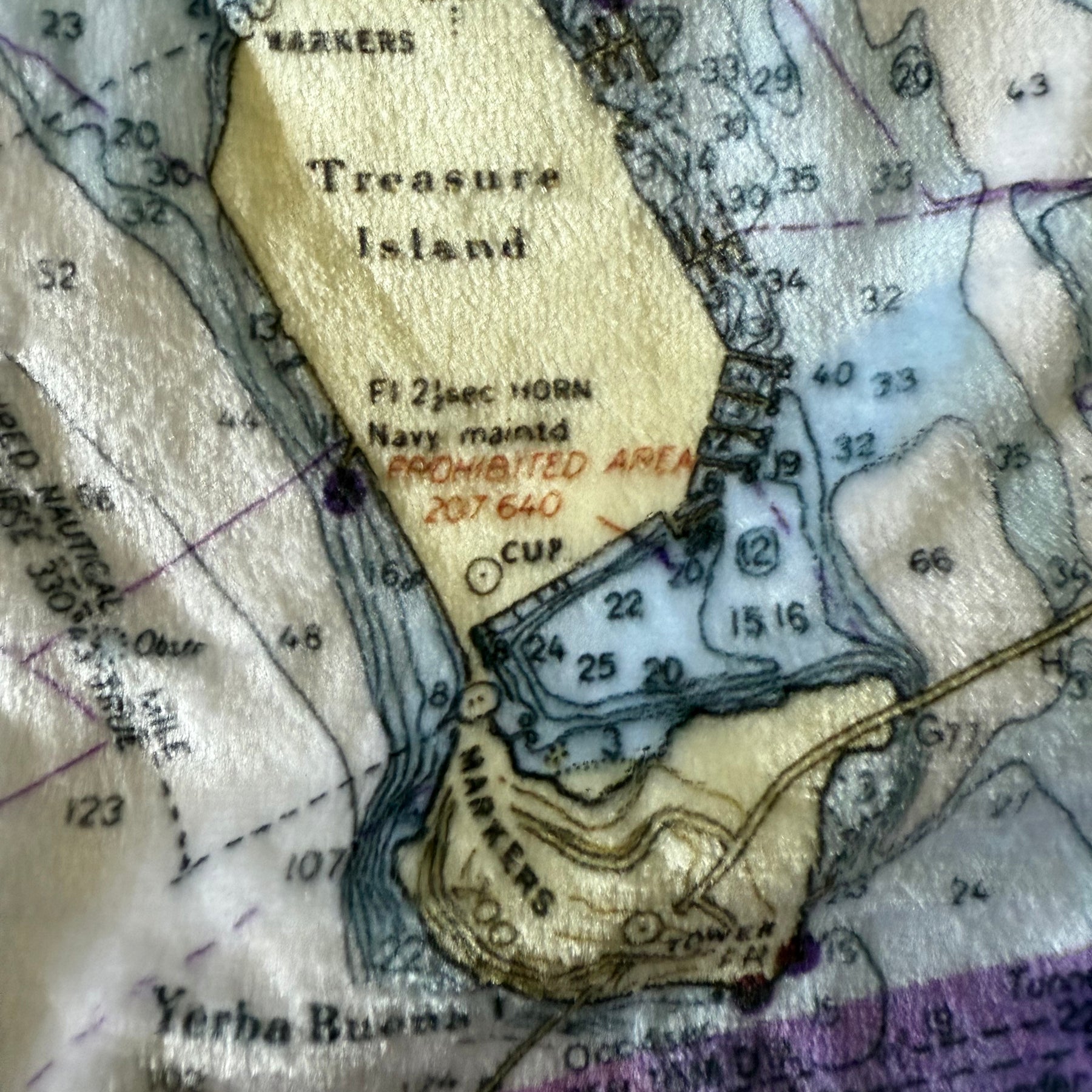 San Francisco, CA Map Blanket