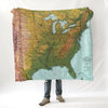 "Connected by Love" : ) Map Blanket