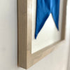 "A" Nautical Flag in Glass-Free Shadow Box Frame