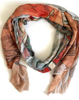 Alphonse Mucha Scarf - The Arts: "Painting" - Maritime Tribes USA