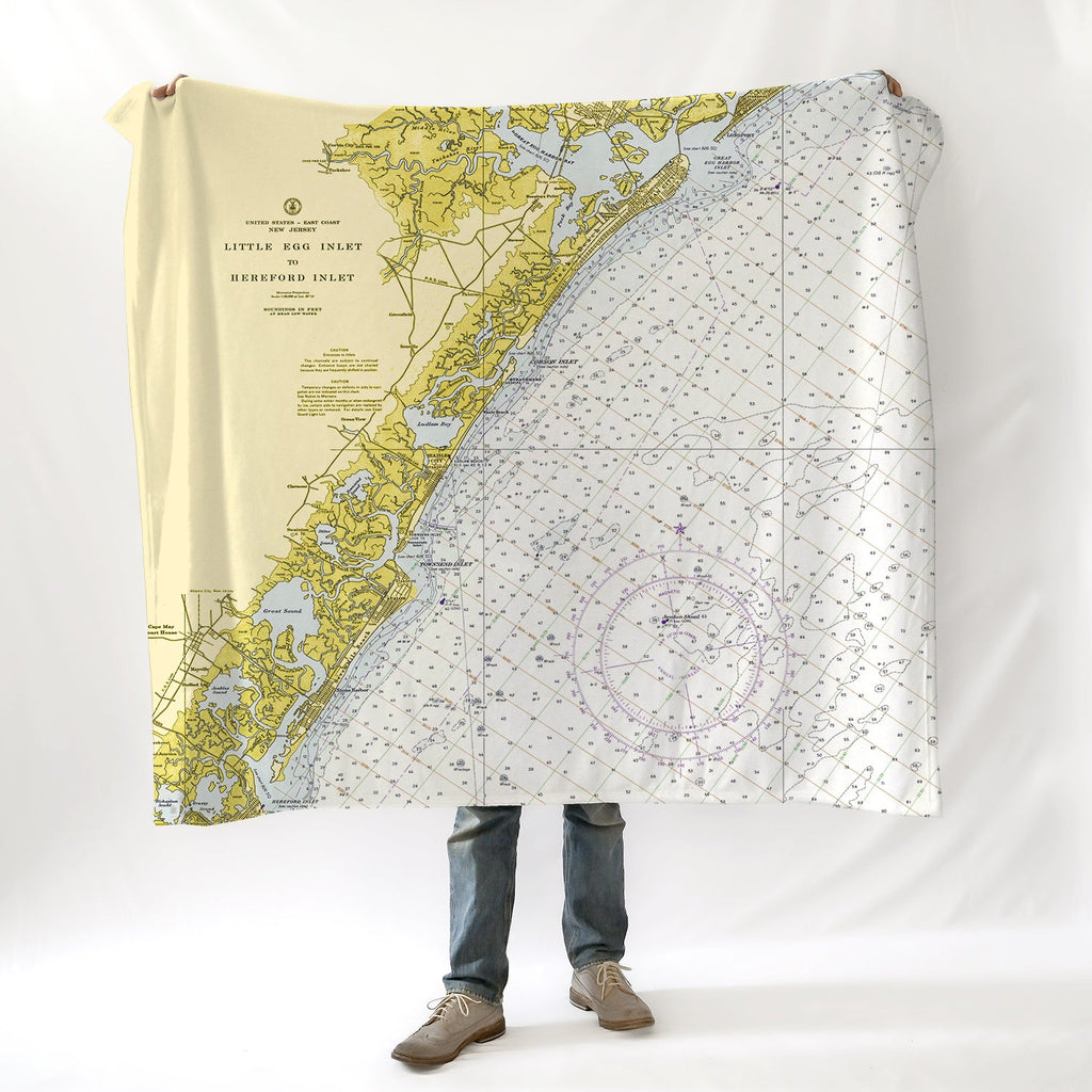 Avalon to Stone Harbor, NJ.Nautical Chat Blanket - Maritime Tribes USABlanket