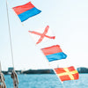B (Bravo) Nautical Signal Flag – Traditional Maritime Code Flag - Maritime Tribes USASignal Flag