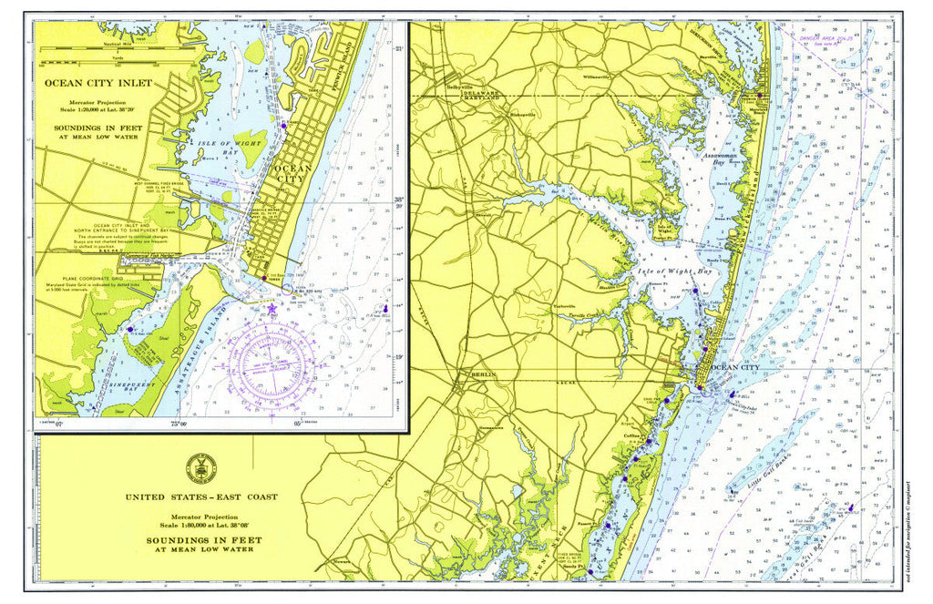 Ocean City, MD, Single Placemat