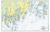 Monhegan to Pemaquid, ME Nautical Chart Placemat