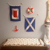 R (Romeo) Nautical Signal Flag – Traditional Maritime Code Flag
