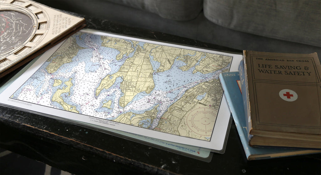 Bristol, RI Placemat - Maritime Tribes USALaminated Placemat