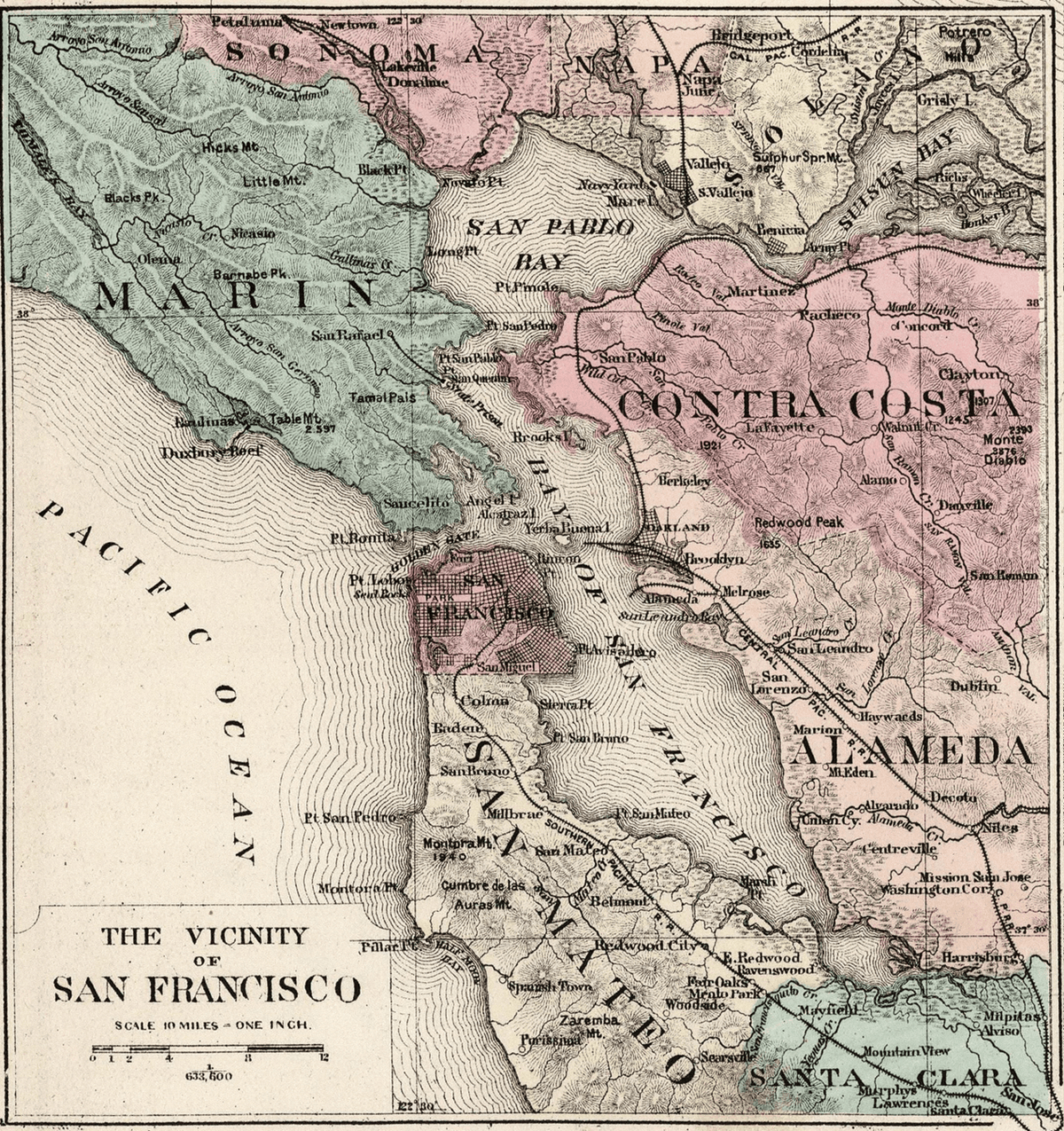 California Vintage State Map Blanket - Maritime Tribes USABlanket