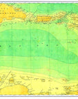 Caribbean (Cuba to Down Island) Chart Placemat - Maritime Tribes USALaminated Placemat