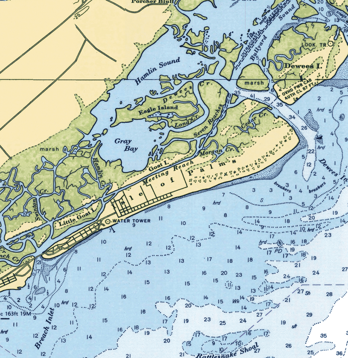 Charleston, SC Chart Blanket - Maritime Tribes USABlanket