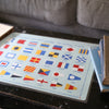 Boothbay to Bath, Maine Nautical Chart Placemat - Maritime Tribes USALaminated Placemat