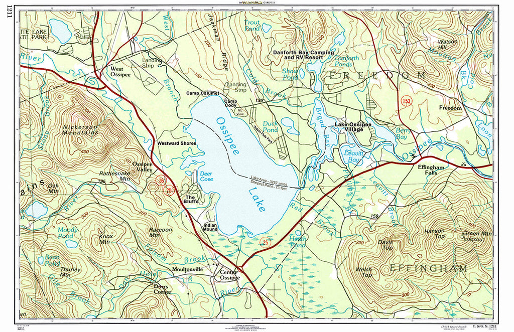 Ossipee Lake, Single Placemat