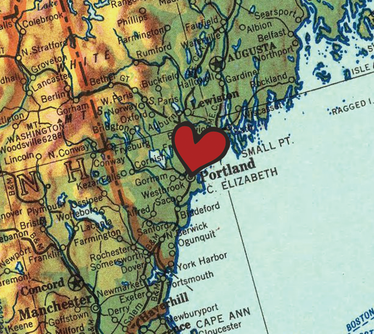 "Connected by Love" : ) Map Blanket - Maritime Tribes USA