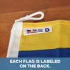 D (Delta) Nautical Signal Flag – Traditional Maritime Code Flag - Maritime Tribes USASignal Flag