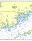 Buzzards Bay, MA Vintage Chart Placemat