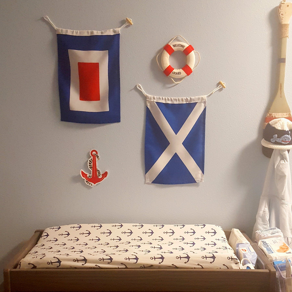 E (Echo) Nautical Signal Flag – Traditional Maritime Code Flag - Maritime Tribes USASignal Flag