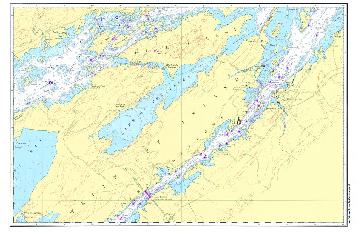 Alexandria Bay Single Placemat