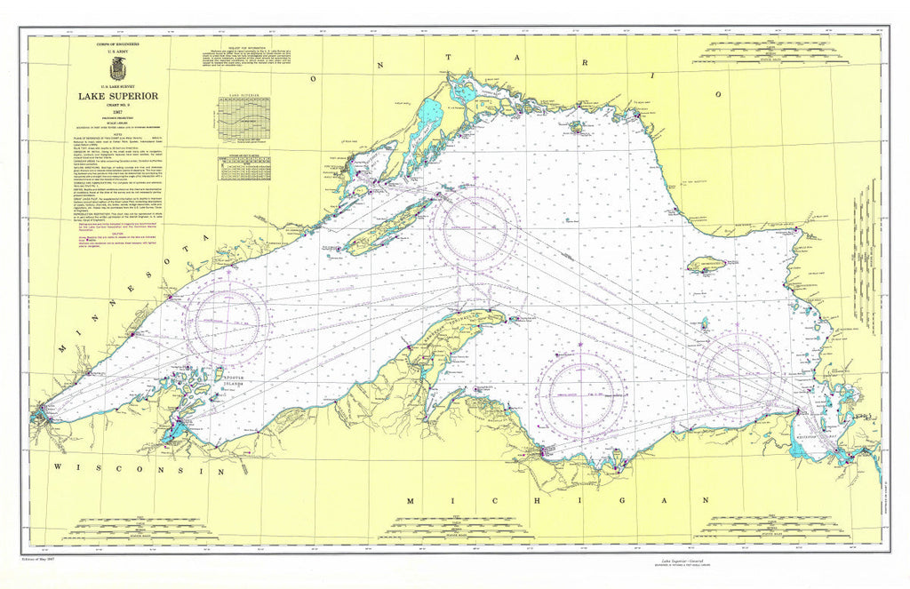 Lake Superior single placemat
