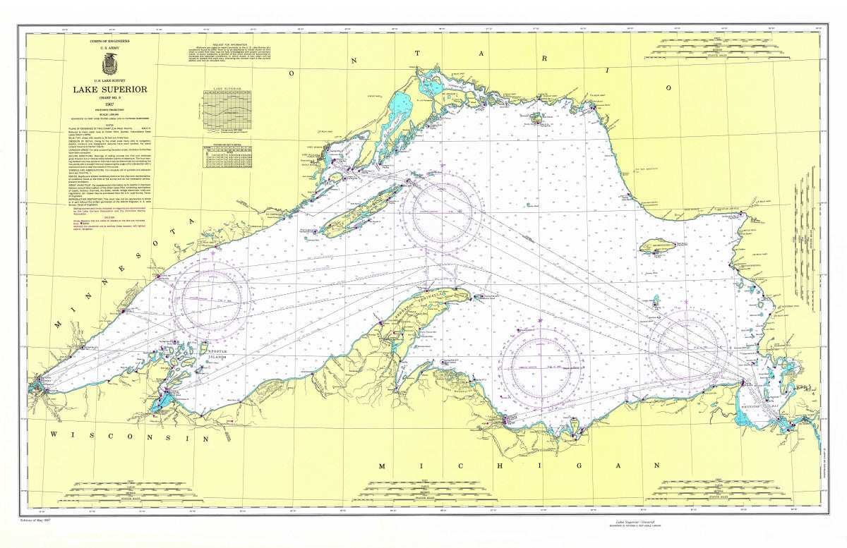Lake Superior single placemat