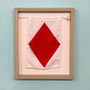 "F" Nautical Flag in Glass-Free Shadow Box Frame - Maritime Tribes USA