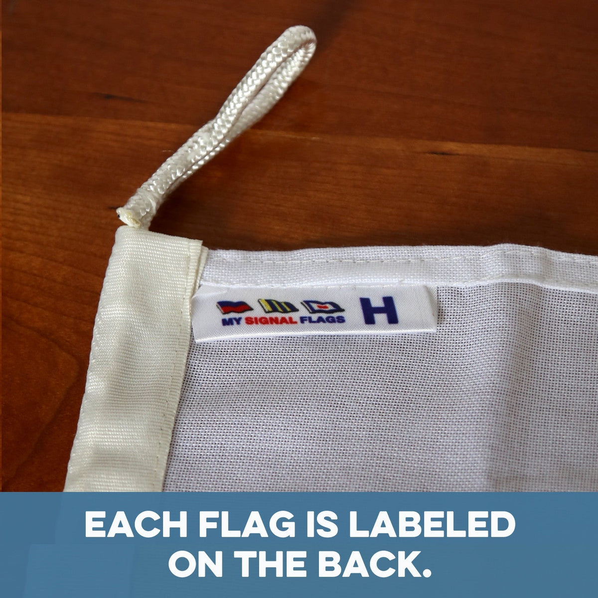 H (Hotel) Nautical Signal Flag – Traditional Maritime Code Flag - Maritime Tribes USASignal Flag