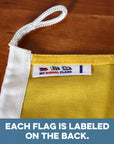 I (India) Nautical Signal Flag – Traditional Maritime Code Flag - Maritime Tribes USASignal Flag