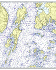 Islesboro, ME Chart Placemat - Maritime Tribes USALaminated Placemat