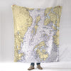 Islesboro, ME.Nautical Chart Blanket - Maritime Tribes USABlanket