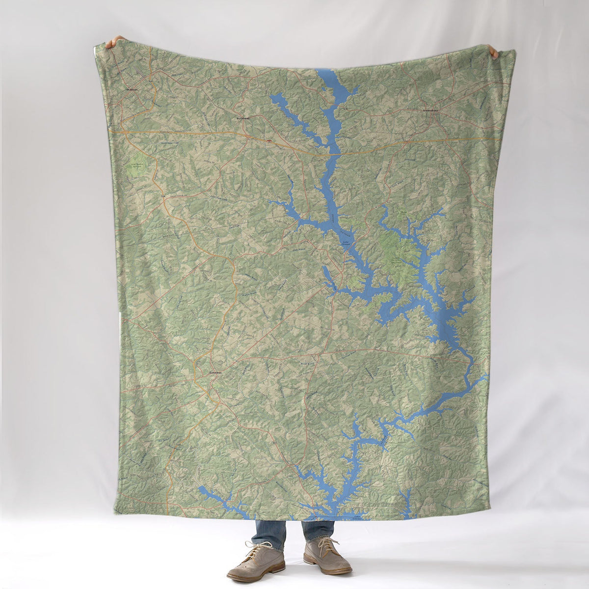 Lake Oconee GA National Geographic Blanket - Maritime Tribes USABlanket