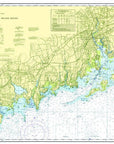 Long Island Sound West – Coastal Fairfield County, CT Chart Placemat - Maritime Tribes USALaminated Placemat