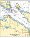 Mackinac Island, Michigan Chart Placemat - Maritime Tribes USALaminated Placemat