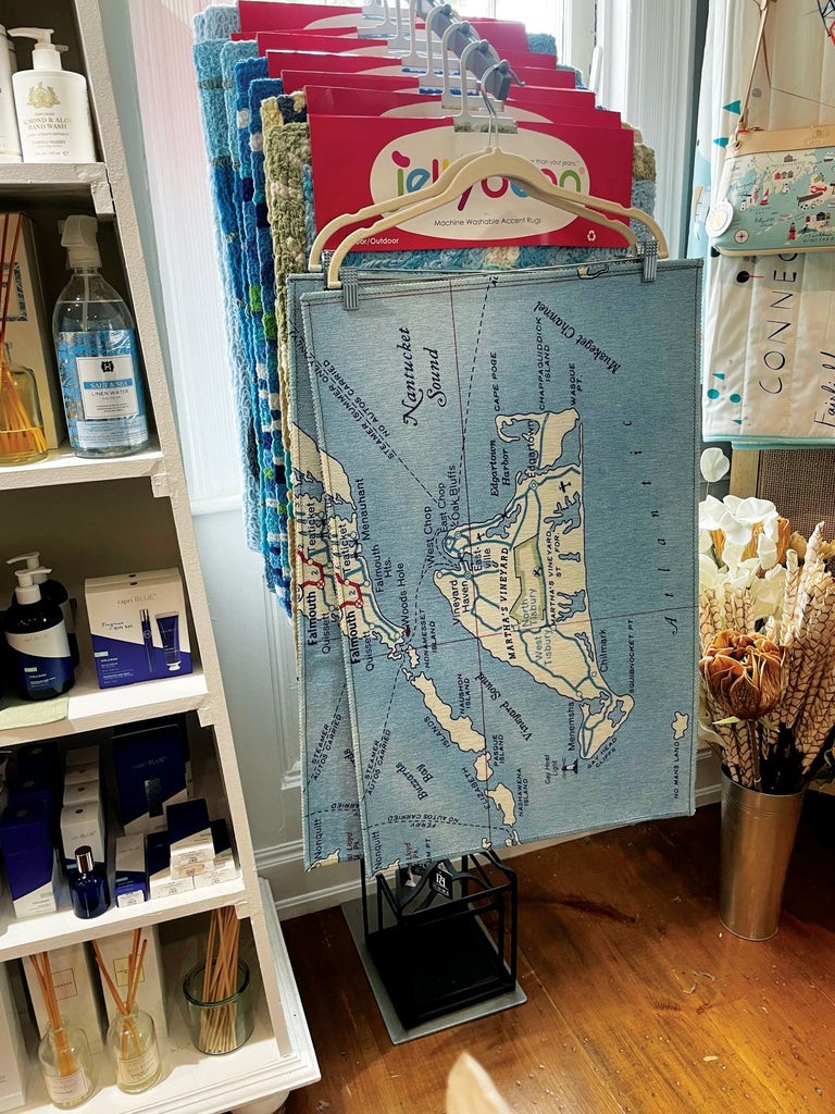Map Accent Rug Wholesale – 20" x 30" | Non-Skid Back - Maritime Tribes USA