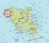 Martinique, St Lucia, St. Vincent & the Grenadies to Grenada Chart Scarf - Maritime Tribes USA