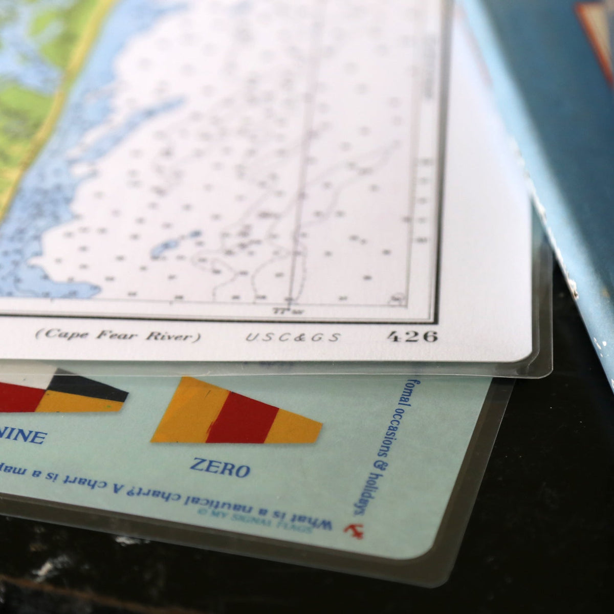 Mix and Match Laminated Chart Placemats - Maritime Tribes USA