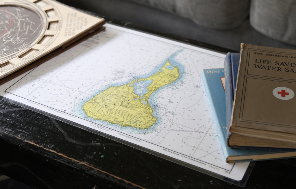 Mix and Match Laminated Chart Placemats - Maritime Tribes USA
