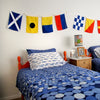 N (November) Nautical Signal Flag – Traditional Maritime Code Flag - Maritime Tribes USASignal Flag
