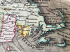 New England Antique Map Blanket - Maritime Tribes USABlanket