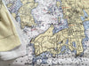 Newport, RI (Narragansett Bay) Chart Blanket - Maritime Tribes USABlanket