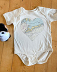 Baby Onesie Wholesale - Custom with their fave map