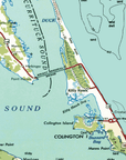 Outerbanks (Currituck to Ocracoke, OBX), NC Quick Dry Towel - Maritime Tribes USATowel