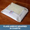 P (Papa) Nautical Signal Flag – Traditional Maritime Code Flag - Maritime Tribes USASignal Flag