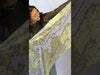 Puget sound map scarf with seattle nautical chart design - Video.
