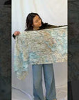Lake Winnipesaukee, NH Vintage Topo Map Scarf
